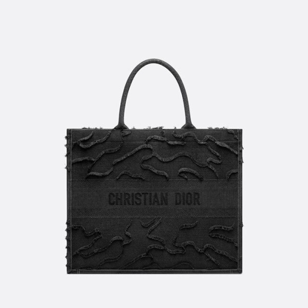 ❤디올 여성 블랙 북토트 - Dior Womens Black Book Tote - dib689x