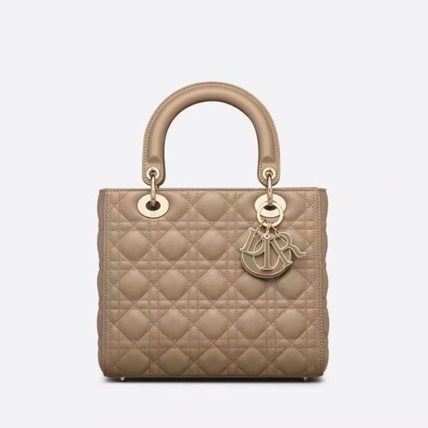 ❤디올 여성 베이지 레이디 백 - Dior Womens Beige Lady Bag - dib693x
