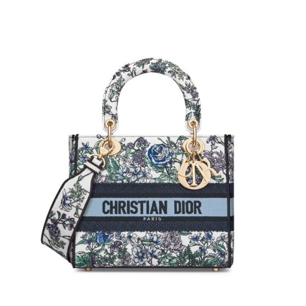 ❤디올 여성 블루 레이디 백 - Dior Womens Blue Lady Bag - dib695x