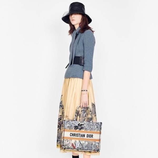 ❤디올 여성 블루 북토트 - Dior Womens Blue Book Tote - dib696x