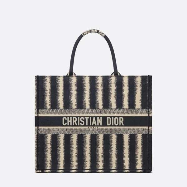 ❤디올 여성 블랙 북토트 - Dior Womens Black Book Tote - dib700x