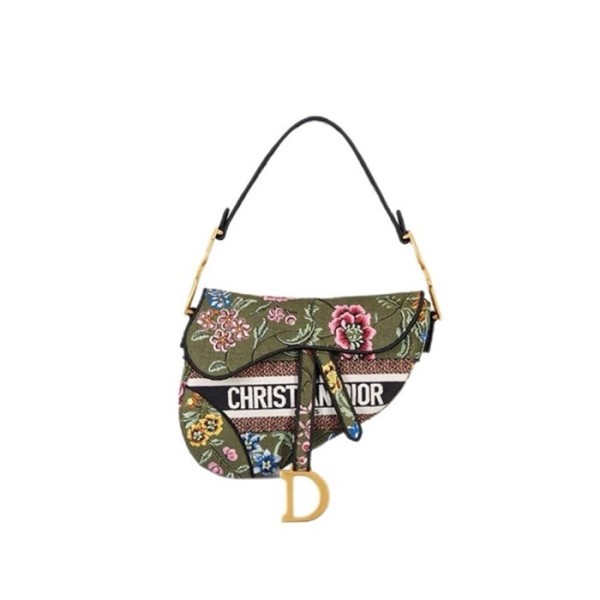 ❤디올 여성 그린 새들백 - Dior Womens Green Saddle Bag - dib707x