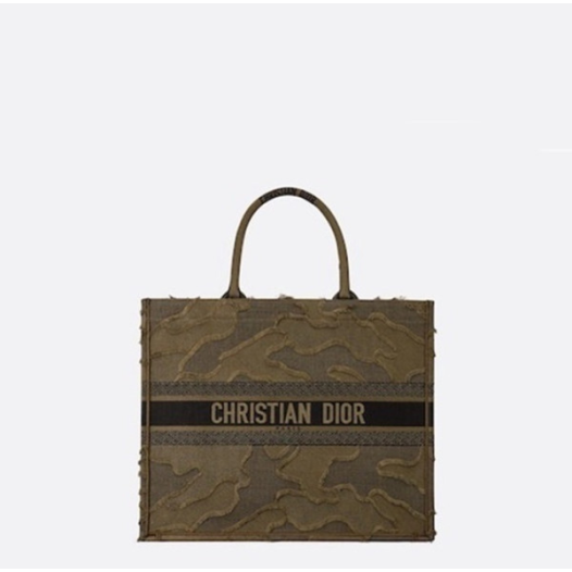 ❤디올 여성 카키 북토트 - Dior Womens Khaki Book Tote - dib708x