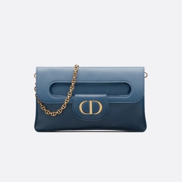 ❤디올 여성 블루 더블 클러치 - Dior Womens Blue Double Clutch - bab721x