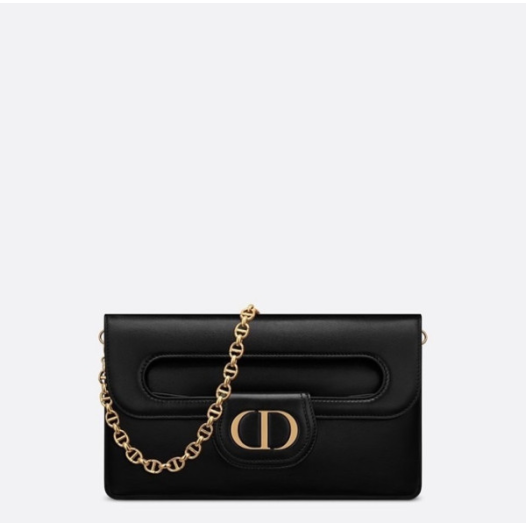 ❤디올 여성 블랙 더블 클러치 - Dior Womens Black Double Clutch - bab723x