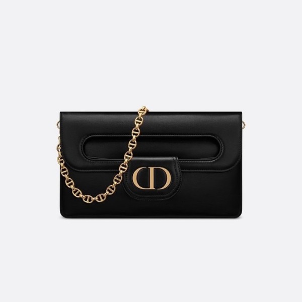 ❤디올 여성 블랙 더블 클러치 - Dior Womens Black Double Clutch - bab723x