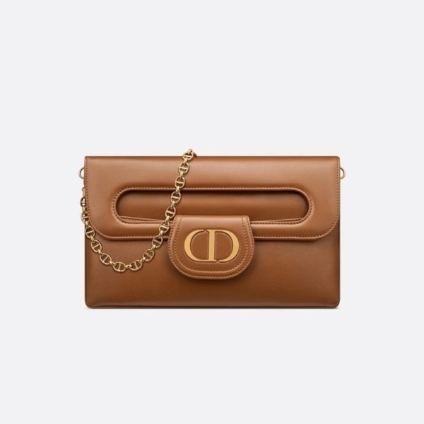 ❤디올 여성 카멜 더블 클러치 - Dior Womens Camel Double Clutch - bab724x