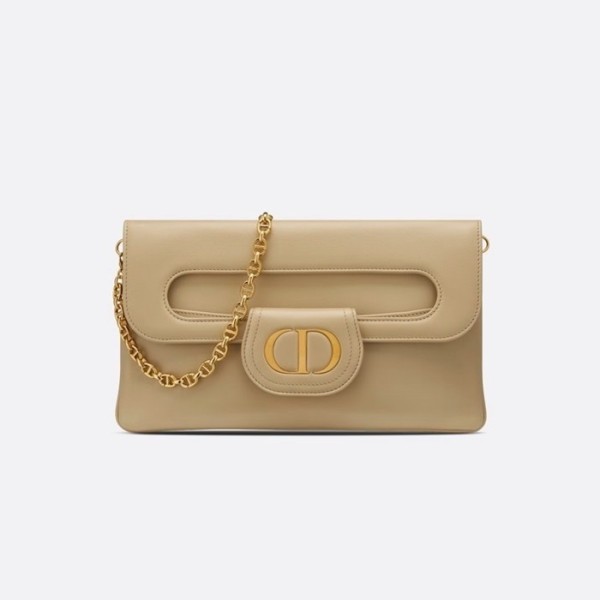 ❤디올 여성 베이지 더블 클러치 - Dior Womens Beige Double Clutch - bab725x