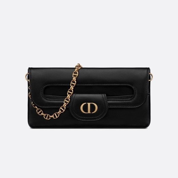 ❤디올 여성 블랙 더블 클러치 - Dior Womens Black Double Clutch - bab727x