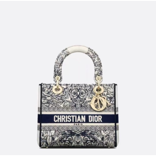 ❤디올 여성 블랙 레이디 백 - Dior Womens Black Lady Bag - dib729x