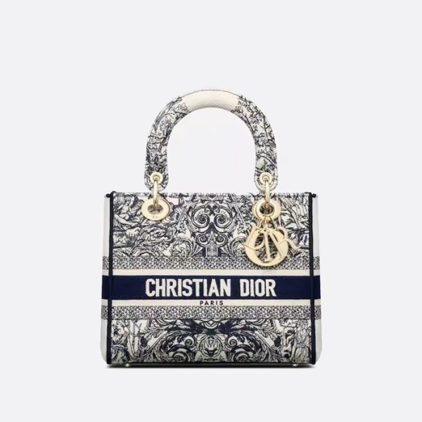 ❤디올 여성 블랙 레이디 백 - Dior Womens Black Lady Bag - dib729x