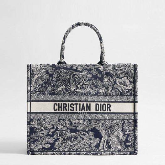 ★디올 여성 북 토트 백 라지 - 