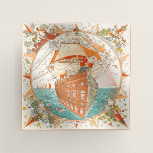 ❤에르메스 여성 화이트 스카프 - Hermes Womens White Scarf - acc1611x