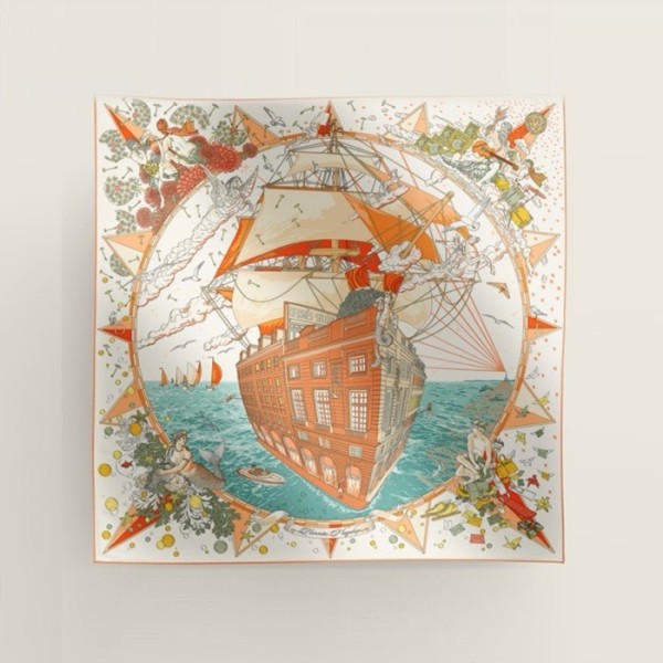 ❤에르메스 여성 화이트 스카프 - Hermes Womens White Scarf - acc1611x