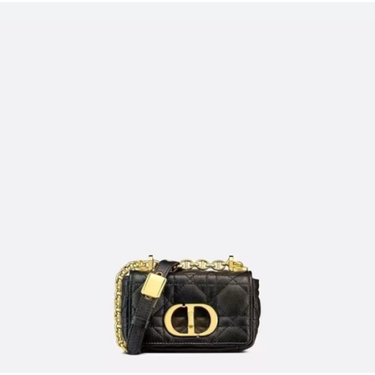 ❤디올 여성 블랙 카로 백 - Dior Womens Mini Caro Bag - dib766x