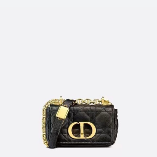 ★디올 여성 블랙 카로 미니 백 - Dior Womens Mini Caro Bag - dib766x
