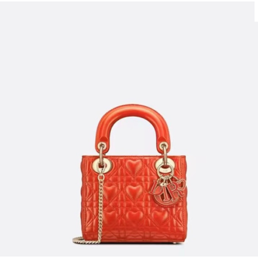 ❤디올 여성 레드 레이디 백 - Dior Womens Red Lady Bag - dib776x