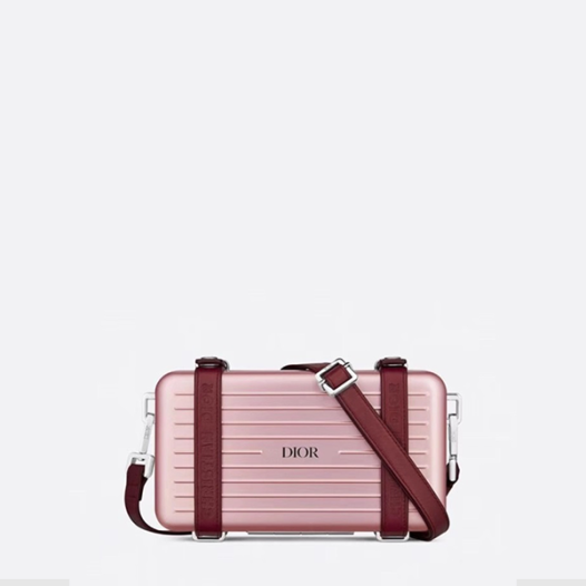 ★디올 & 리모와 여성 하드케이스 미니 백 - DIOR AND RIMOWA Personal Clutch on Strap