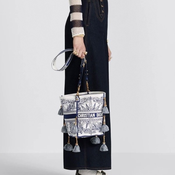 ❤디올 여성 디 버블 버킷백 - Dior Womens D-Bubble Bucket Bag - dib797x