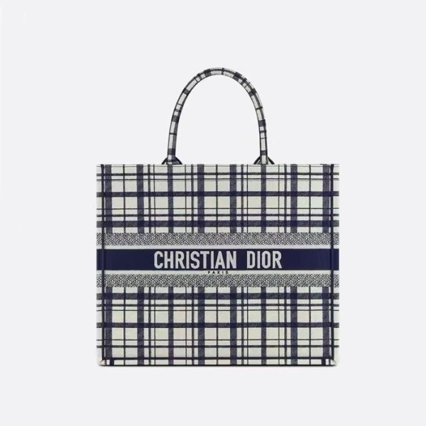 ❤디올 여성 네이비 북토트 - Dior Womens Navy Book Tote - dib801x