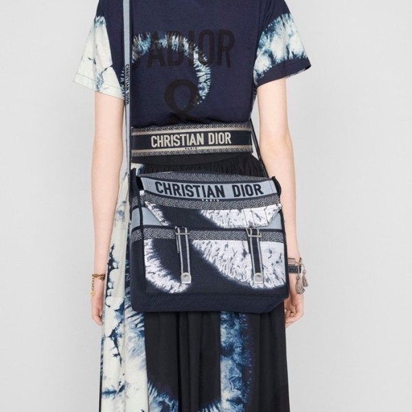 ❤디올 여성 네이비 캠프백 - Dior Womens Navy Camp Bag - dib808x