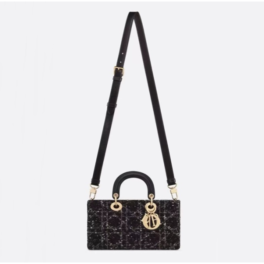 ❤디올 여성 블랙 디조이 백 - Dior Womens Black D-Joy Bag - dib815x