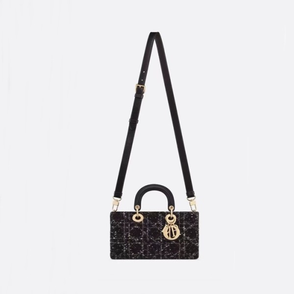 ❤디올 여성 블랙 디조이 백 - Dior Womens Black D-Joy Bag - dib815x