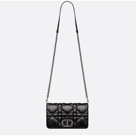 ❤디올 여성 블랙 카로 백 - Dior Womens Mini Caro Bag - dib827x