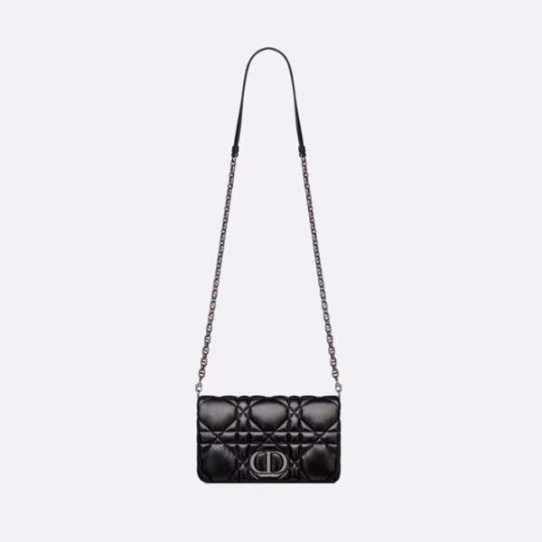 ❤디올 여성 블랙 카로 백 - Dior Womens Mini Caro Bag - dib827x