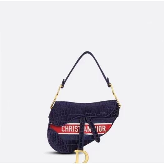 ❤디올 여성 오블리크 새들백 - Dior Womens Navy Saddle Bag - dib832x