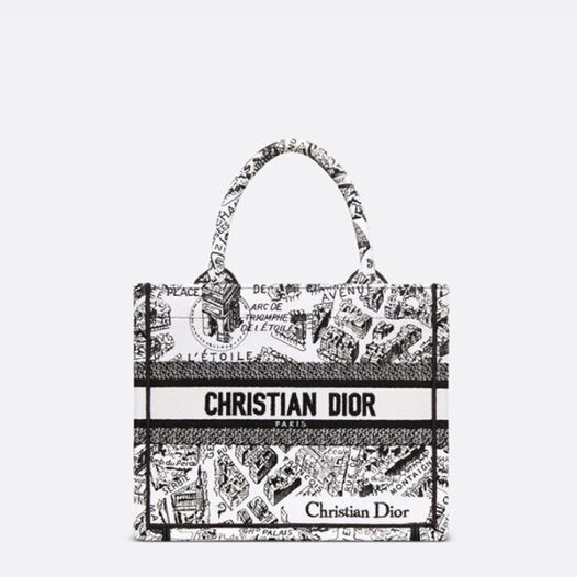 ★디올 여성 블랙 북 토트 스몰 백 - Dior Womens Black Book Tote Bag