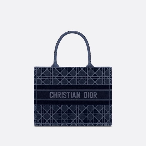 ❤디올 여성 네이비 북토트 - Dior Womens Navy Book Tote - dib835x
