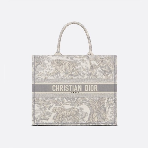 ❤디올 여성 그레이 북토트 - Dior Womens Gray Book Tote - dib841x
