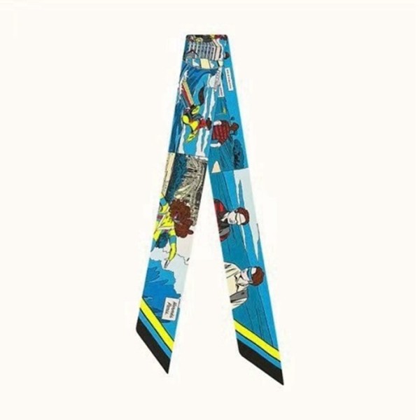 ❤에르메스 여성 블루 미차 - Hermes Womens Blue Scarf - acc1624x