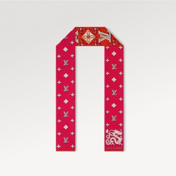 ❤루이비통 여성 레드 미차 - Louis vuitton Womens Red Scarf - acc1628x
