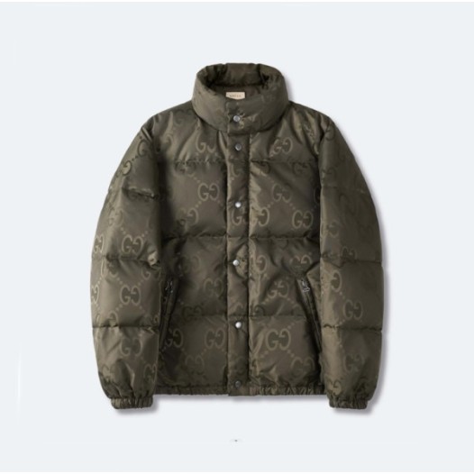 ❤구찌 남/녀 카키 덕다운 패딩 - Gucci Unisex Khaki Padding - guc161x