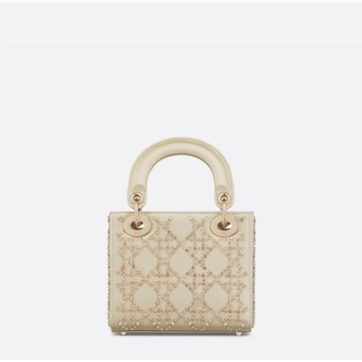 ❤디올 여성 베이지 레이디 백 - Dior Womens Beige Lady Bag - dib888x