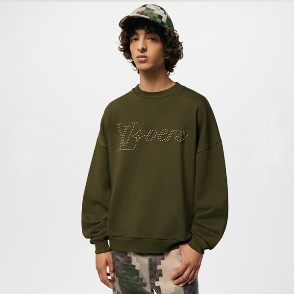 ❤루이비통 남성 카키 맨투맨 - Louis vuitton Mens Khaki Tshirts - lvc172x