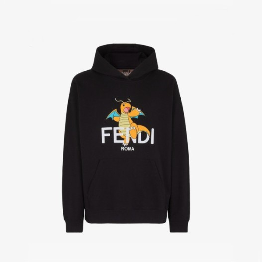 ❤펜디 남성 블랙 후드티 - Fendi Mens Black Hoodie - fec177x