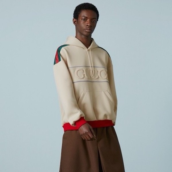 ❤구찌 남성 아이보리 후드티 - Gucci Mens Ivory Hoodie - guc179x