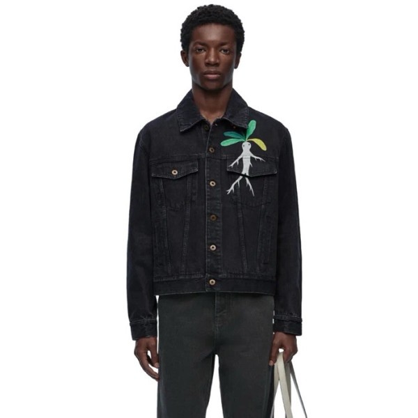 ❤로에베 남성 블루 자켓 - Loewe Mens Blue Jackets - loc180x