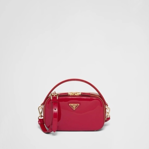 ❤프라다 여성 미니 오데뜨 백 - Prada Womens Red Odette Bag - prb902x
