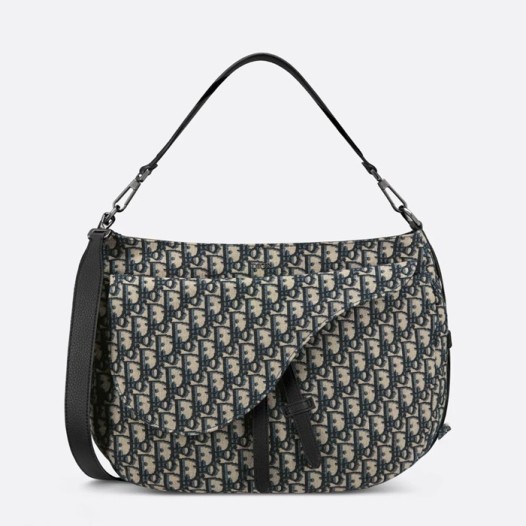 ★디올 남성 오블리크 새들백 - Dior Mens Oblique Saddle Bag