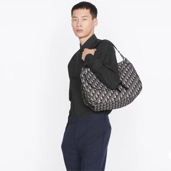 ❤디올 남성 오블리크 새들백 - Dior Mens Oblique Saddle Bag - dib914x