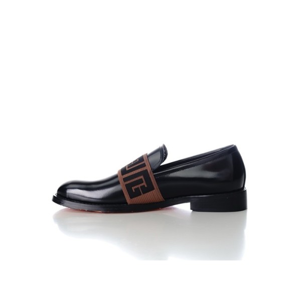 ❤발망 남성 블랙 구두 - Balmain Mens Black Loafer - bas26x