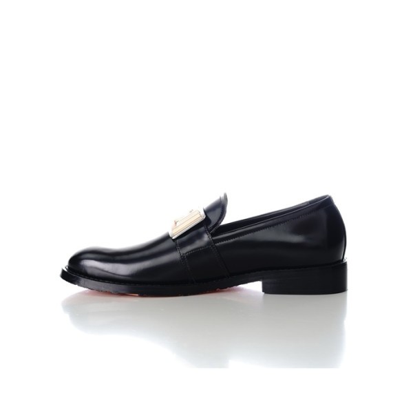 ❤발망 남성 블랙 로퍼 - Balmain Mens Black Loafer - bas30x