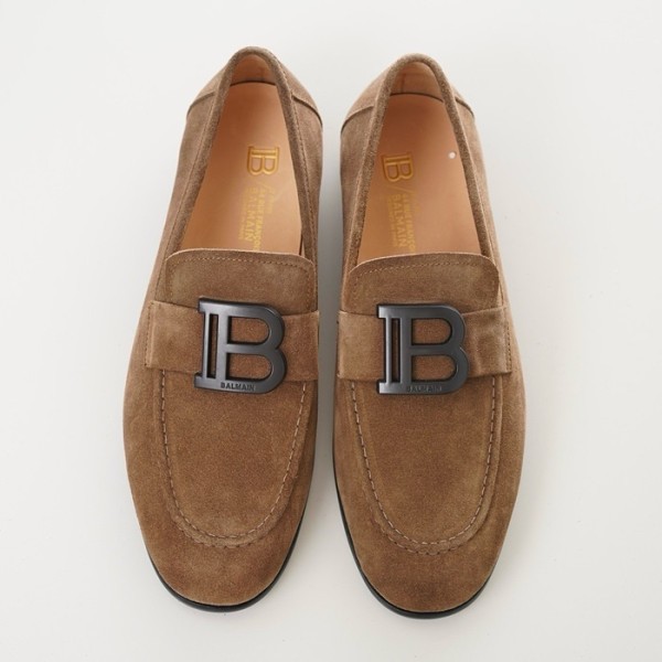 ❤발망 남성 카멜 로퍼 - Balmain Mens Camel Loafer - bas47x