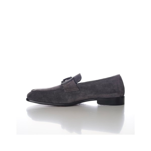 ❤에르메네질도 제냐 남성 그레이 로퍼 - Ermenegildo Zegna Mens Gray Loafer - zes65x