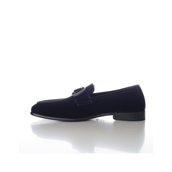 ❤에르메네질도 제냐 남성 블랙 로퍼 - Ermenegildo Zegna Mens Black Loafer - zes67x