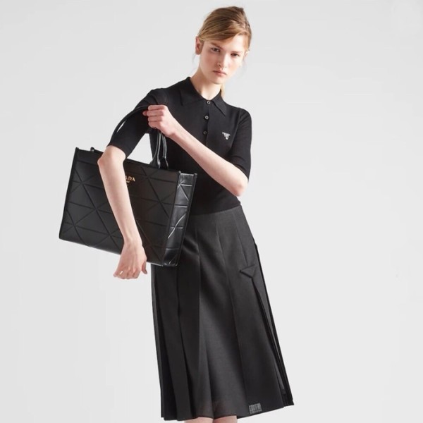 ❤프라다 여성 블랙 롱 스커트 - Prada Womens Black Long Skirts - prc236x